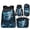 Blue Bubble Axolotl, variant on Yspwyqan Ocean Purple Axolotl Backpack Set 4Pcs with Lunch Box Pencil Case and Water Bottle Bag, 17 Inch Double Zipper Lightweight Bookbags Fits 14" Laptop for School Travel