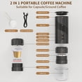 thumbnail image 5 of Cafetera Eléctrica Portátil para Expreso, Recargable, de Mano, Inalámbrica, para Camping., 5 of 5