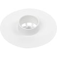 thumbnail image 2 of Flex Drain Stop. Bath And Shower Drain, With Hair Catcher Function, White Color, 2 of 4