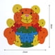 thumbnail image 1 of Juguetes de rompecabezas para niños, bloques de construcción de madera, juguetes 26, alfanuméricos en inglés, Ilustración, 70 puntos, 1 of 5