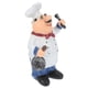 thumbnail image 3 of Chef Model Resin Statue Suitable For Home Decoration 1Set, 3 of 3