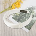 thumbnail image 6 of Unique Bargains 1 Pc Luxury High Cranium Pearl Headbands White, 6 of 6