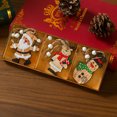 thumbnail image 1 of Colgante de Navidad de madera Colgante de Navidad Regalo de Navidad Caja de madera Adornos navideños colgantes, 1 of 6