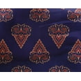 thumbnail image 4 of oneOone Georgette Viscose Fabric Leaves & Floral Block Printed Craft Fabric BTY 42 Inch Wide, 4 of 5