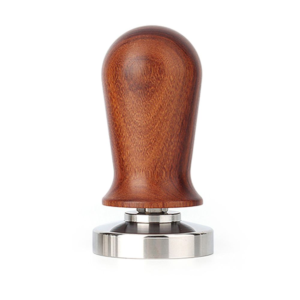 for Coffee and Espresso Pressure Tamper Stainless Steel Wood Hand