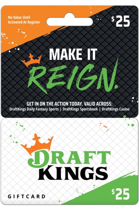 Draft Kings $25 Gift Card