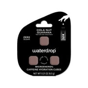 Waterdrop Microenergy Nero Kola Nut, Guarana, Blackberry Natural Energy Drink Cubes, 3 Count