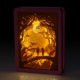 thumbnail image 2 of Luz nocturna tallada en papel 3D, caja de sombra, esculturas, marco de papel, lámparas de mesa, luz decorativa de ambiente, lámpara de escritorio, 2 of 5