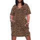 thumbnail image 1 of Vestido holgado de leopardo con bolsillos, falda de mujer, conjuntos de verano para mujer 2025, vestidos elegantes para mujer, 1 of 6