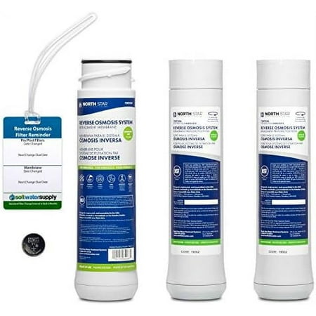 

Reverse Osmosis Set - Membrane (7287514) and Pre and Set (7287506) with Battery and Change Reminder