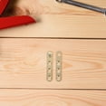 thumbnail image 3 of KAKOWELY hinge hardware accessory 2 Pairs Door Pivot Hinges Copper Rotation Hidden Hinge Door Concealing Hinges Wood Door Window 360 Degree Shaft For Home Door Cabinets, 3 of 4