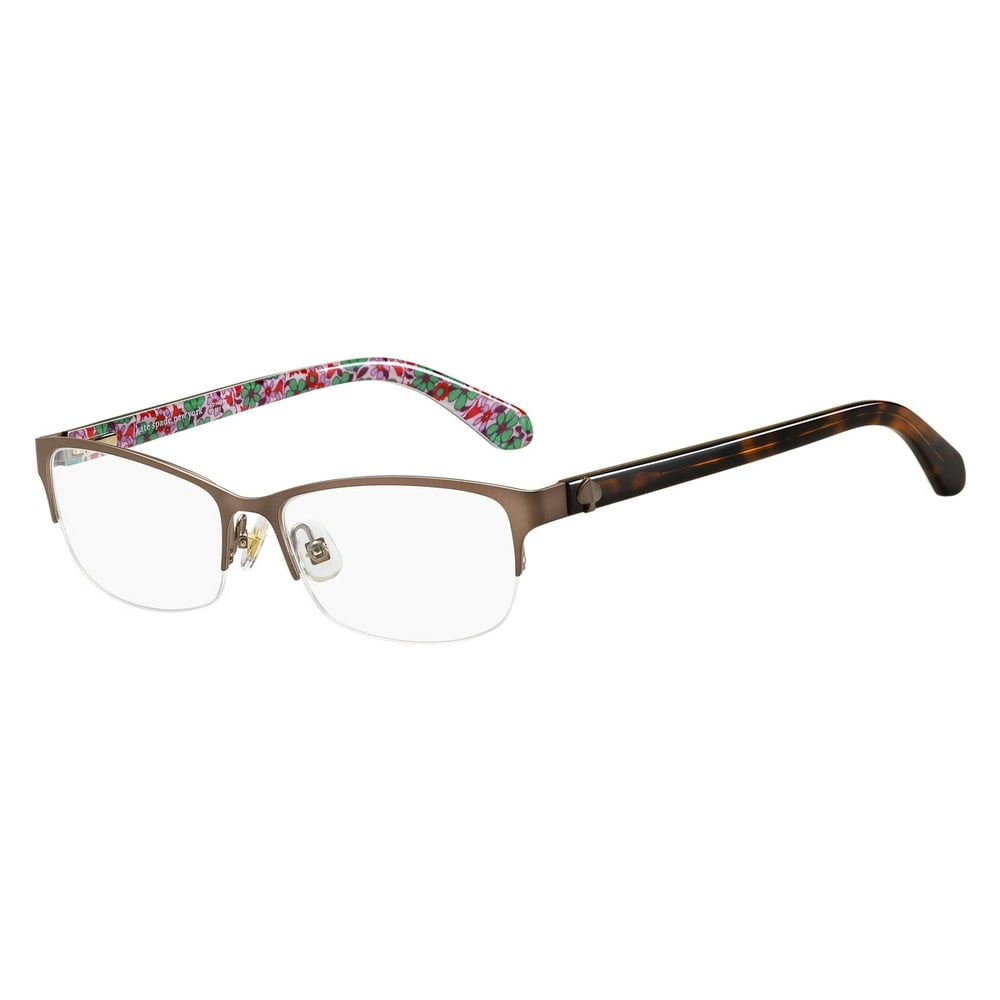 Kate Spade SemiRimless Cat Eye/Butterfly Dark Havana Eyeglasses