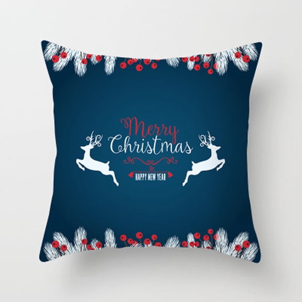 Teissuly Home Decor Cushion Cover Christmas Print Pillowcase Throw Coversecor Teissuly WER202311210895