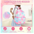 thumbnail image 3 of Mochila Escolar Para Niñas De Primaria Y Secundarias, Con Bolsa De Lonchera Xtella rosa, 3 of 3