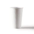 thumbnail image 1 of Vaso térmico de 20 oz de papel PLA con 1000 pz blanco, 1 of 6