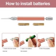 thumbnail image 3 of Juego de 3 uds de pinzas para limpiar la nariz con luz LED, para quitar la cera de los oídos, para bebés y adultos, pinzas para limpiar la nariz, selecciones de cera, 3 of 8
