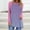 Hot Pink, variant on CLOISE Womens Shirts Fall Trendy Striped Tees Crewneck Long Sleeve Raglan Tops Soft Colorblock Shirts Elegant Outfits Hot Pink XL