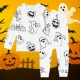 thumbnail image 2 of Gunia Halloween Baby Boy Pajamas Set Long Sleeve Sleepwear With Diy Print Comfortable 2-10 Years Boys Pyjamas,White 2-3 Years, 2 of 4