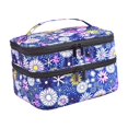 thumbnail image 3 of Bolsa organizadora de esmaltes de uñas de viaje de doble capa para herramientas de manicura Esmalte de uñas, 3 of 8