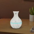 thumbnail image 3 of Humidifier For Home Room And Bathroom Aroma Diffuser With Wood Grain Design Operation Durable ABS Material Versatile Moisturizer For Comfortable Living Space Warm Air Humidifiers Small Compact Wipes, 3 of 3