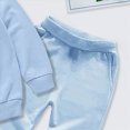 thumbnail image 6 of TOWED22 Toddler Baby Boy Clothes Infant Fall Winter Outfit Solid Color Long Sleeve Pant Top Set 2Pcs Sweatshirt Outfits Set, 6 of 6