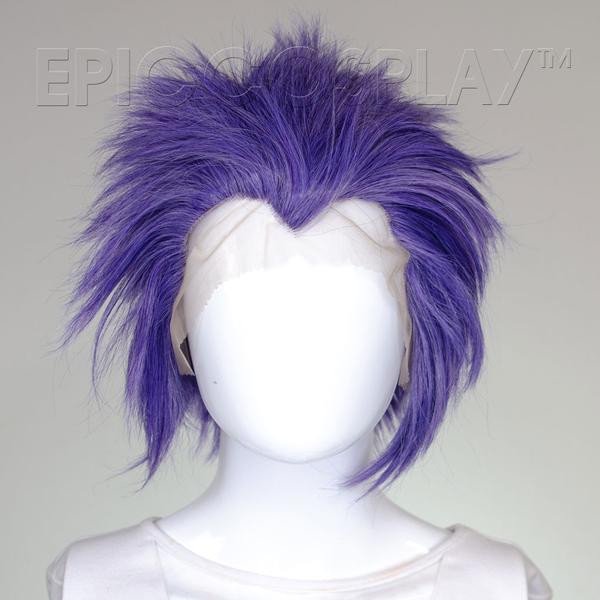 Hades V2 Classique Violet Mix Perruque d'Anime Style Chaleur Epic Cosplay Wigs