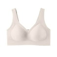 thumbnail image 2 of Jelly Bras for Women, Lifting Wirefree Supportive Push up Soft Breathable Complexion Bras for Women, 2 of 6