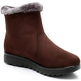 thumbnail image 4 of Women's Thermal Snow Boots with Side Zipper - Winter Ankle Booties for Outdoor Comfort, 4 of 12