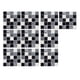 thumbnail image 1 of 10 piezas de pasta para azulejos cerámicos adhesivos, pasta para azulejos cerámicos con diseño de celosía 3D, autoadhesivos decorativos DIY para paredes, 1 of 8