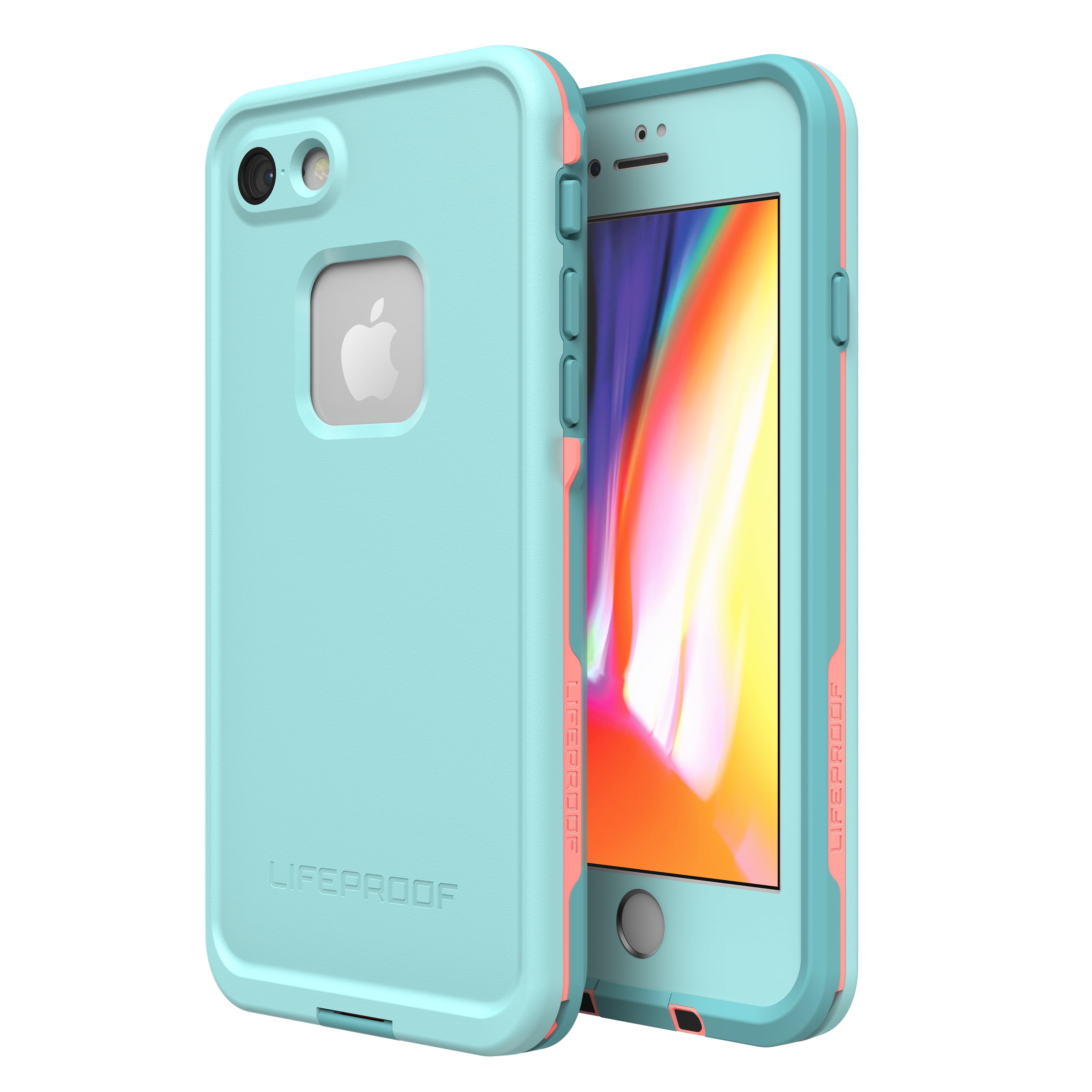 LifeProof FRE Series Phone Case for Apple iPhone SE (2nd Gen), iPhone 8, iPhone 7 - Blue