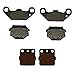 thumbnail image 3 of Factory Spec, Front & Rear Semi-Metallic Brake Pads for Suzuki Quadrunner 230 LT230E fits 1987-1993 Models, 3 of 3