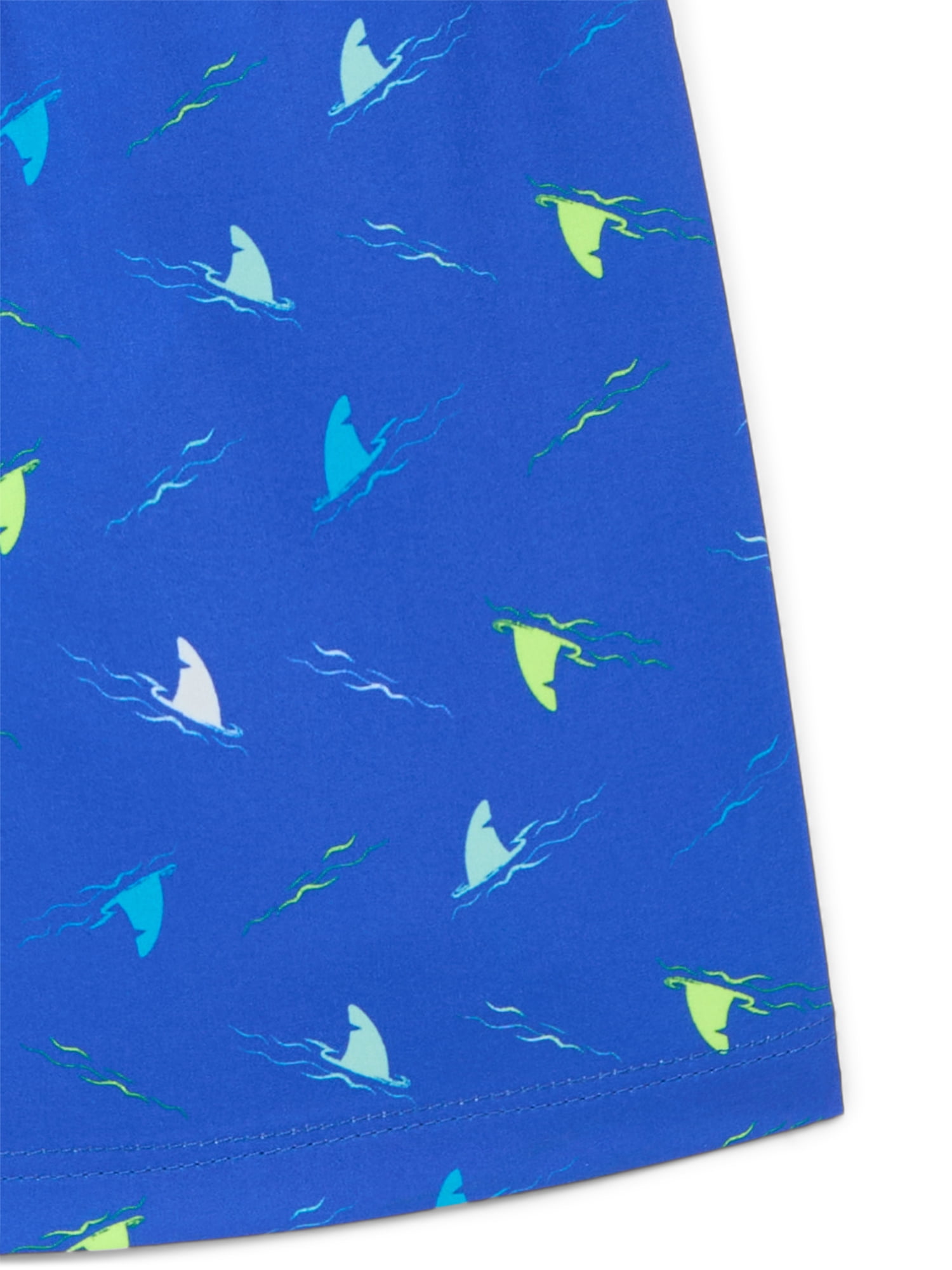Wonder Nation Baby and Toddler Boy Swim Trunks, Size 12M-5T