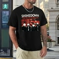 thumbnail image 4 of Shinedown Shirt Men's Short Sleeve T-Shirts Summer O-Neck Cotton Tee Tops, 4 of 6