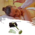 thumbnail image 4 of Jade Naturel Dispositif de Beauté Raclage Plaque Salon de Beauté Raclage du Visage Outils, 4 of 6