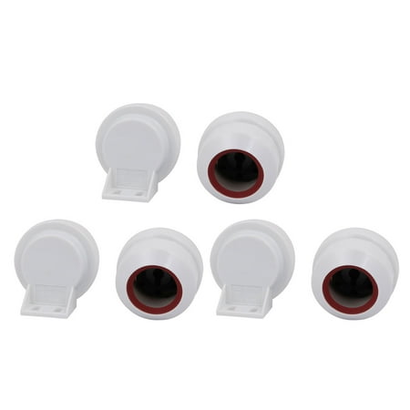 

6Pcs 500V 2A G13-F41GL T8 Light Socket Base Fluorescent Lamp Holder w Cover