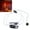 White, variant on Riousery LED Headlamp USB Rechargeable Super Bright Headlight Flashlight for Hiking Running Fishing Cycling Camping, Water-Resistant Outdoor Gear, White, Lightweight 1.83 oz / 52 g