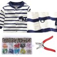 thumbnail image 4 of 10mm Press Studs Sewing Accessories Press , Prong Snap Buttons, Sewing Tailor For Clothing Store Home, 4 of 8