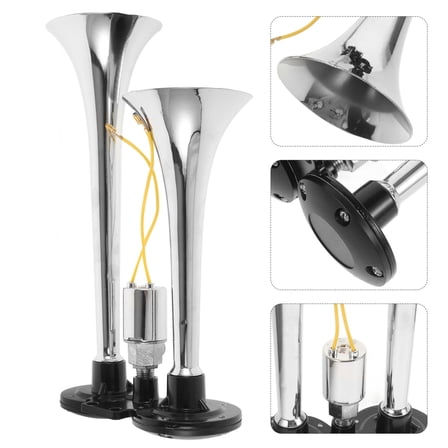 FUEENIRVA Durable Electric Train Horn Easy Installation for Cars Trucks