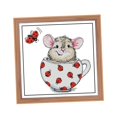 thumbnail image 1 of GUOOL Stamped Cross Stitch Kits Cloth Embroidery Material Package 14ct 2strand, 1 of 8