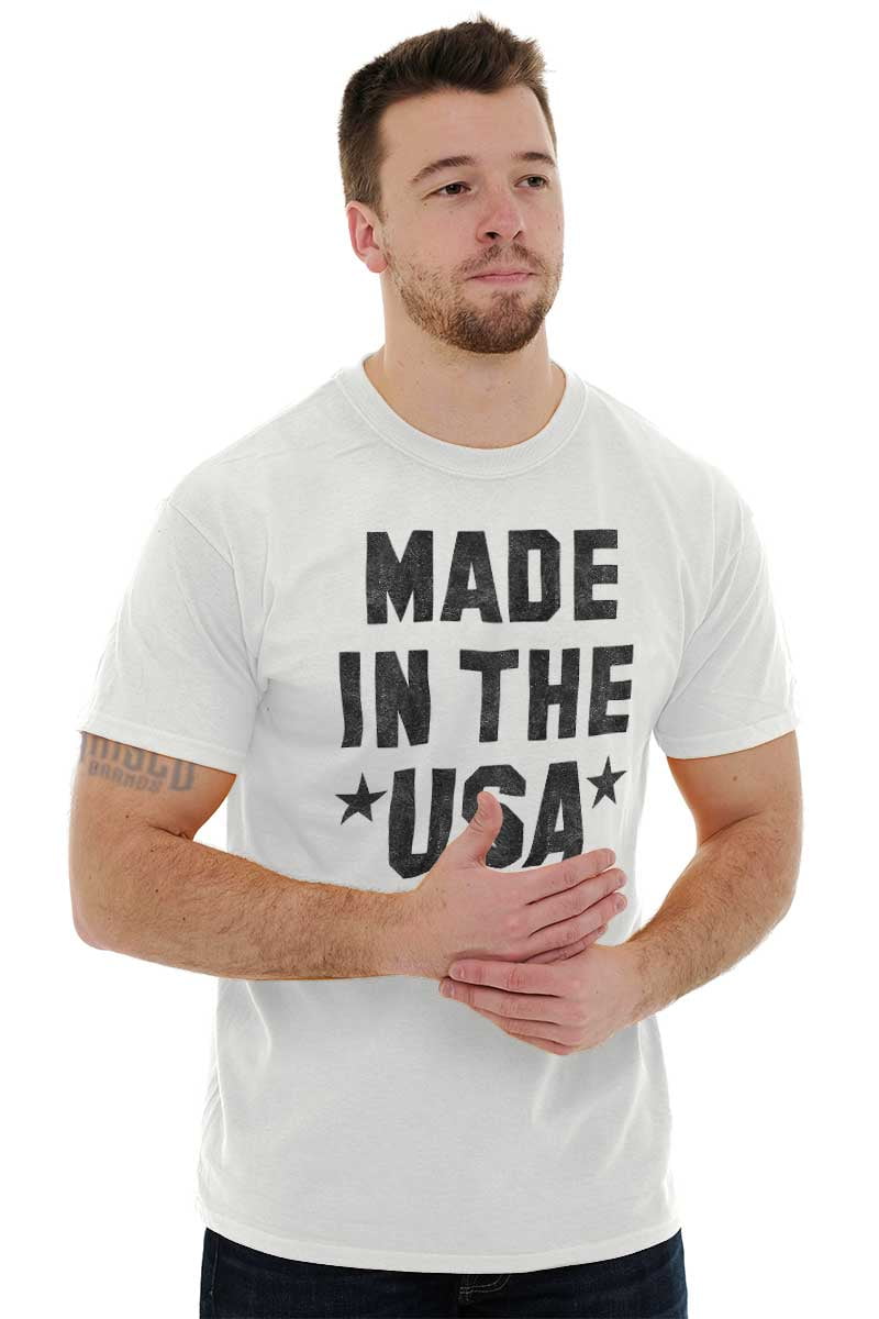 USA Short Sleeve TShirt Tees Tshirts Made In America Patriotic