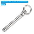 thumbnail image 3 of Uxcell Expansion Eye Bolt M10x120mm 304 Stainless Steel Shoulder Eyebolt Silver 2 Pack, 3 of 6