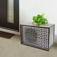 thumbnail image 4 of Wildnix Outdoor Air Conditioner Fence, Modern Design Aluminium Alloy Protection, Stylish and&nbsp; with Easy Installation and Strong Stability, 4 of 6