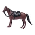 thumbnail image 2 of Colección de modelos de caballos a escala 1/64, accesorios de película, figura de animal para escritorio Marrón, 2 of 8
