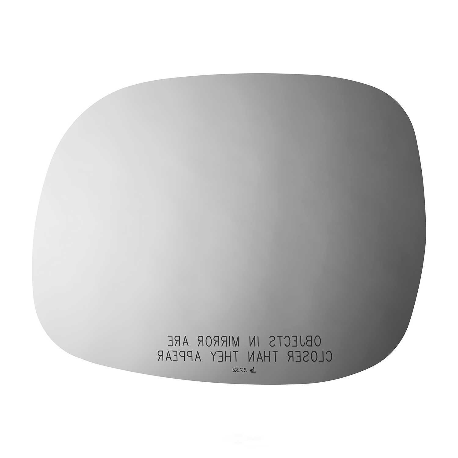 Burco 3732 Passenger Side Convex Replacement Mirror Glass for Toyota Sequoia