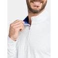 thumbnail image 2 of Birdie Bound Men's & Big Men's Quarter Zip Long Sleeve Golf Shirt, Sizes XS-5XL, 2 of 3