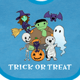 thumbnail image 4 of Inktastic Halloween Trick-or-treat Cute Group of Monsters Boys or Girls Baby Bib, 4 of 4