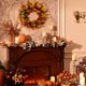 thumbnail image 4 of Herunwer Fall Decor - Autumn Artificial Wreath - Fall Decorations for Thanksgiving, Halloween, Farmhouse, Harvest Home, Outdoor, Indoor, Window, Wall, 4 of 6