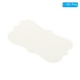 thumbnail image 3 of Unique Bargains 2' x 3.5' Blank Paper Business Cards Small Index Flash Cards Words Message Note Card Lace, White 100 Pack, 3 of 5