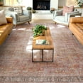 thumbnail image 1 of Well Woven Delphine Flatweave Persian Floral 9'10" x 13' Area Rug Red, 1 of 7