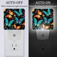 thumbnail image 2 of Butterflies LED Square Night Lights - Energy Efficient Bedside Lamp with Soft Glow and Auto Sensor, for Bedroom, Nursery, and Hallway - 200 Characters, 2 of 6